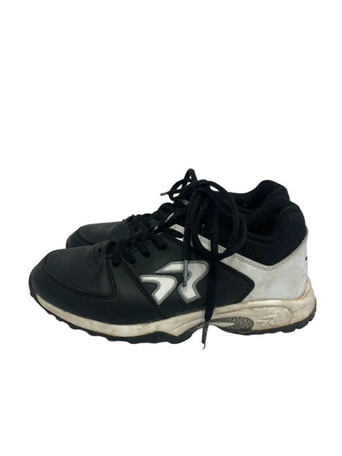 Vist Large View of Product Image Which is Used Ringor Turf Womens 5.5 Softball Turf Cleats Black 