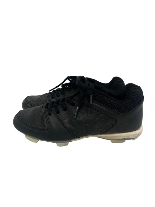 Vist Large View of Product Image Which is Used Rip-It Girls 4.5 Softball Cleats Black 