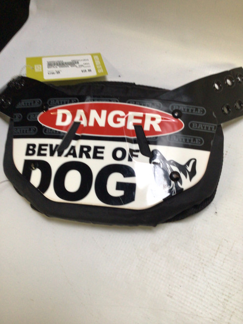 Vist Large View of Product Image Which is Used DANGER FB Shoulder Pads Black SM