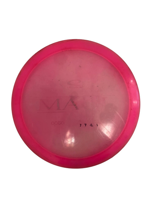 Vist Large View of Product Image Which is Used Latitude 64 Opto Maul 173g Disc Golf Driver Pink
