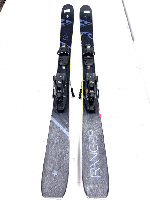 Vist Large View of Product Image Which is Used Fischer RANGER 99 Mens DH Ski/Binding Black 158 cm