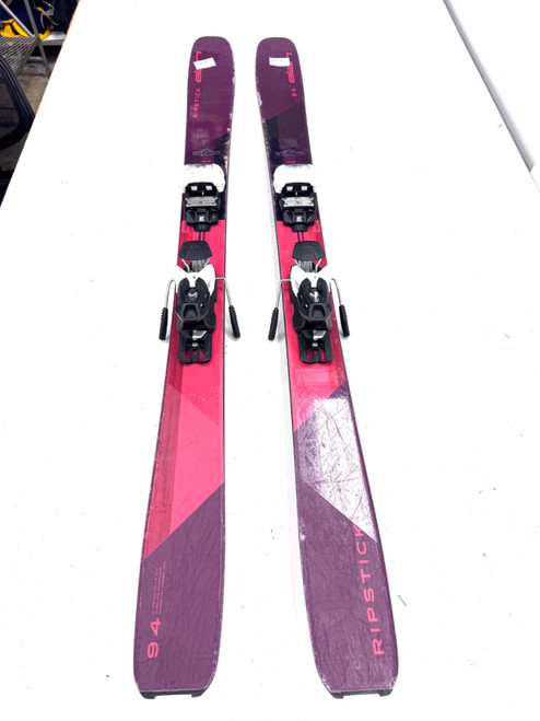 Vist Large View of Product Image Which is Used Elan RIP STICK 94 Mens DH Ski/Binding Red 162 cm