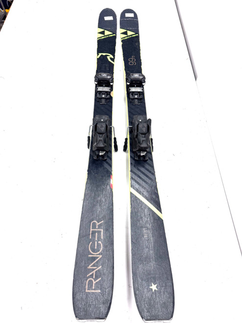 Vist Large View of Product Image Which is Used Fischer RANGER 99 Mens DH Ski/Binding Black 181 cm
