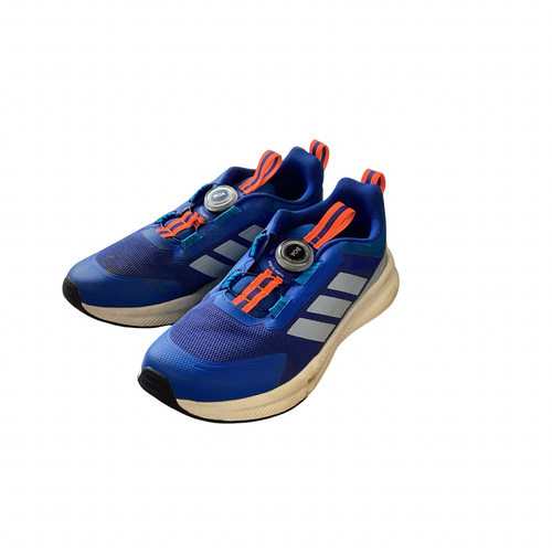 Vist Large View of Product Image Which is Used Adidas Running/X-Train Shoes M Royal Blue And Orange Junior 05.5