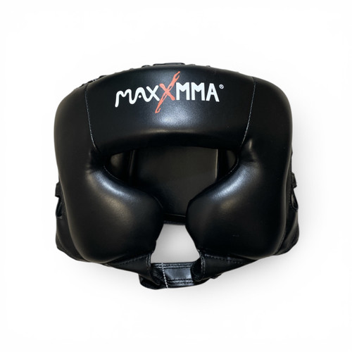 Vist Large View of Product Image Which is Used Boxing Headgear Black