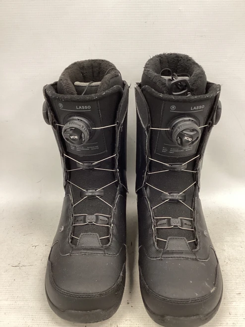 Vist Large View of Product Image Which is Used Ride LASSO BOOTS Mens Snowboard Boots Black Senior 9