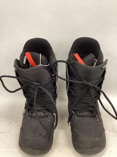 Vist Large View of Product Image Which is Used Burton INVADER Mens Snowboard Boots Black Senior 7.5