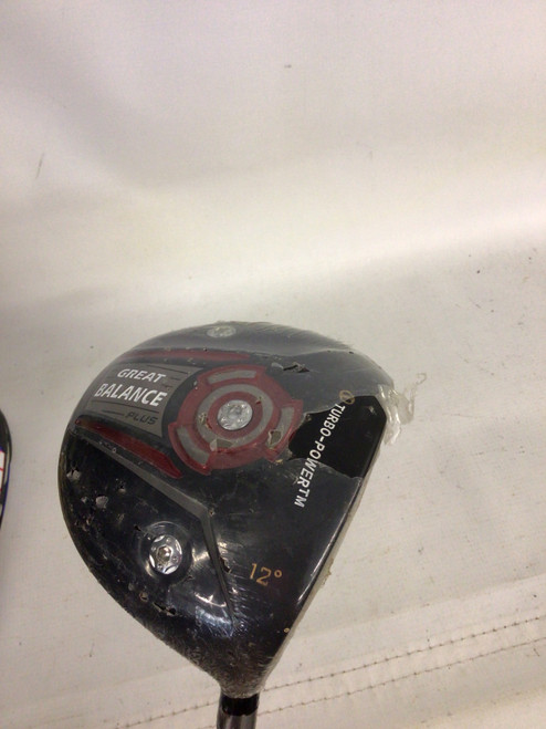 Vist Large View of Product Image Which is Used TURBO POWER GREAT BALANCE Mens Driver RH 12.0 Degree