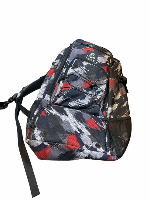 Vist Large View of Product Image Which is Used BLACK BASEBALL BAG BB/SB Player Backpack Black