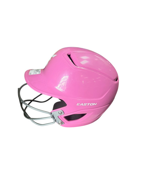 Vist Large View of Product Image Which is Used Easton ALPHA M/L SB PINK Batting Helmet w/Mask Pink M/L