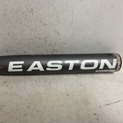 Vist Large View of Product Image Which is Used Easton Salvo SRV5 Slowpitch Bat Charcoal And Orange 34"