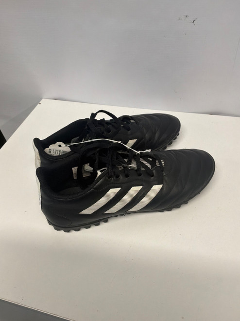Vist Large View of Product Image Which is Used Adidas Soccer Indoor Shoes Black Youth 07.5