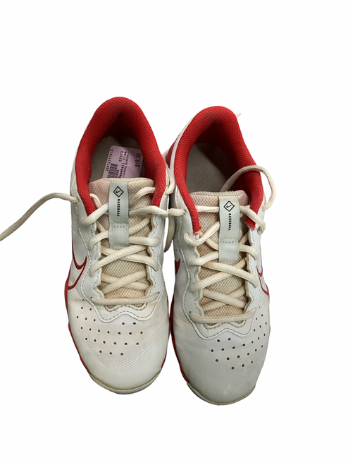Vist Large View of Product Image Which is Used Nike DIAMOND BASEBALL BB/SB Cleats Red Junior 02.5