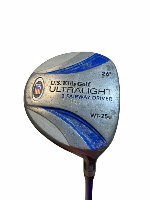 Vist Large View of Product Image Which is Used US Kids ULTRALIGHT 3 FAIRWAY DRIVER Jr Driver RH HT