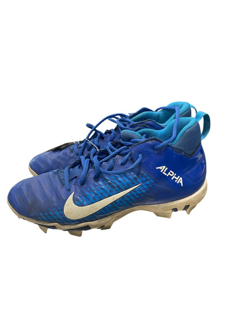 Vist Large View of Product Image Which is Used Nike Adult FB Cleats Royal Blue Senior 9