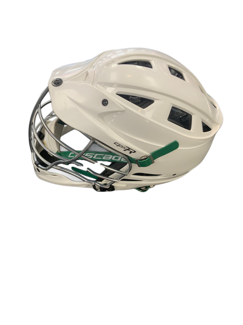 Vist Large View of Product Image Which is Used Cascade CPX-R Lacrosse Helmet White MD