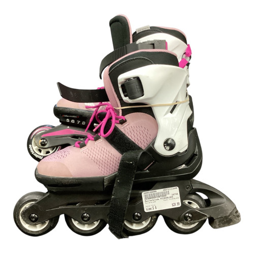 Vist Large View of Product Image Which is Used Rollerblade MICROBLADE Senior Rec Fitness Skates Pink Senior 6