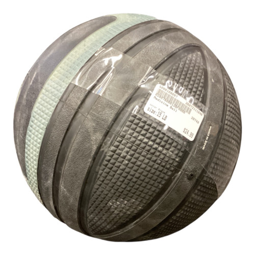 Vist Large View of Product Image Which is Used Medicine Ball Black 15 lb