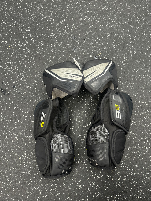 Vist Large View of Product Image Which is Used Bauer 3S PRO Senior Elbow Pads LG