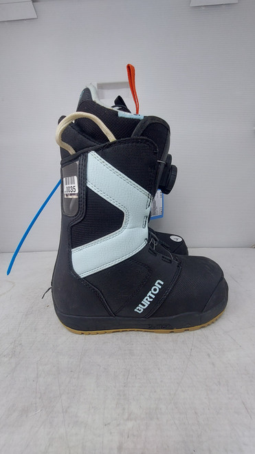 Vist Large View of Product Image Which is Used Burton BOA Mens Snowboard Boots Black Senior 4