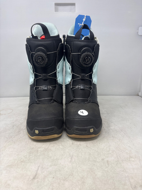 Vist Large View of Product Image Which is Used Burton BOA Mens Snowboard Boots Black Senior 4