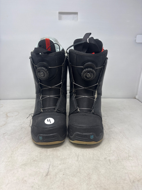 Vist Large View of Product Image Which is Used Burton BOA Mens Snowboard Boots Black Senior 4