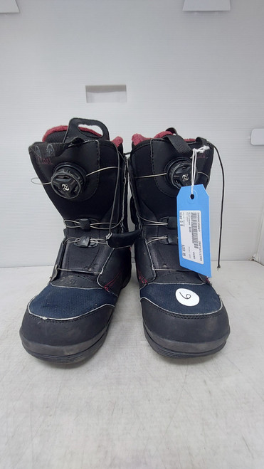 Vist Large View of Product Image Which is Used Salomon BOA Mens Snowboard Boots Black Senior 6