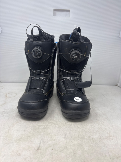 Vist Large View of Product Image Which is Used Salomon BOA Mens Snowboard Boots Black Senior 6