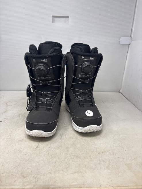 Vist Large View of Product Image Which is Used Ride BOA Mens Snowboard Boots Black Senior 6