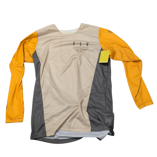 Vist Large View of Product Image Which is Used Fly Racing Adult Motocross Top Brown Medium