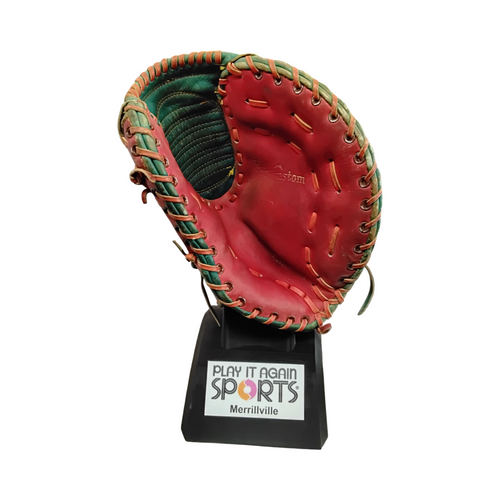 Vist Large View of Product Image Which is Used Franklin PRO CUSTOM JAPAN BB/SB First Base RH Throw Red 11 1/2"