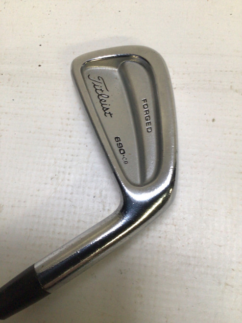 Vist Large View of Product Image Which is Used Titleist 690 CB Mens Individual Iron RH 3 Iron