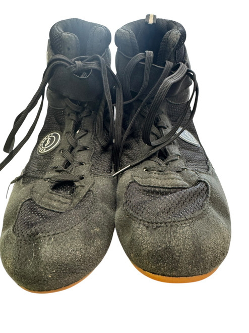 Vist Large View of Product Image Which is Used Wrestling Shoes Black Senior 9