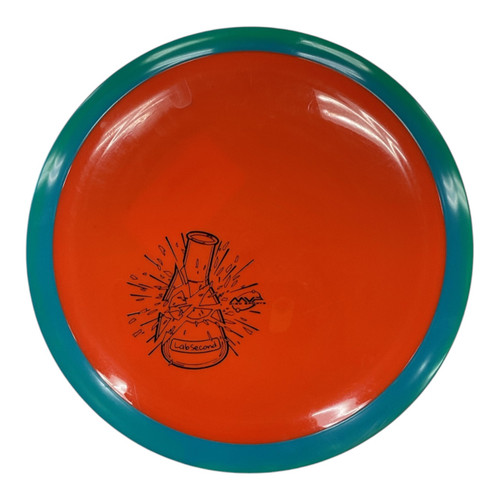 Vist Large View of Product Image Which is Used MVP LAB SECOND TANTRUM Disc Golf Driver Orange 175g