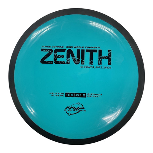 Vist Large View of Product Image Which is Used MVP ZENITH Disc Golf Driver Royal Blue 172g