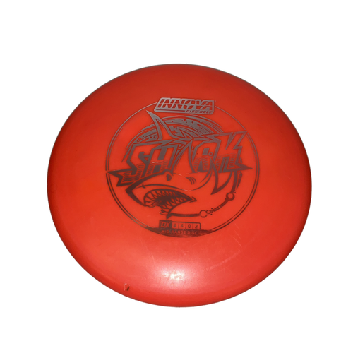 Vist Large View of Product Image Which is Used Innova SHARK MID RANGE Disc Golf Mid Range Red