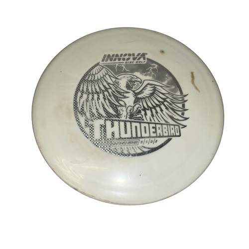 Vist Large View of Product Image Which is Used Innova THUNDERBIRD DRIVER Disc Golf Driver White