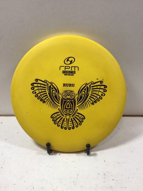 Vist Large View of Product Image Which is Used RPM RURU Disc Golf Putter Gold 175g