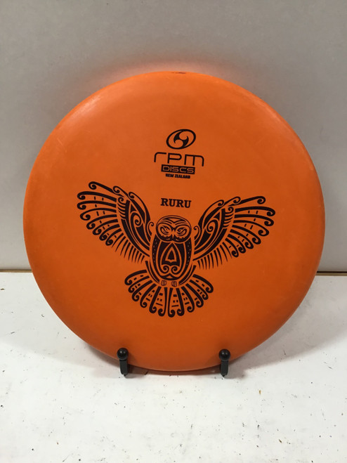 Vist Large View of Product Image Which is Used RPM RURU Disc Golf Putter Orange 173g