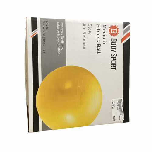 Vist Large View of Product Image Which is Used Body/Fit Ball Yellow 65 cm