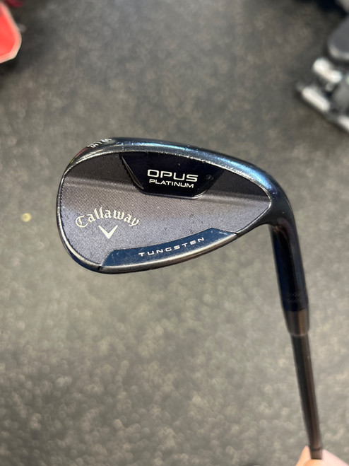 Vist Large View of Product Image Which is Used Callaway OPUS PLATINUM BLUE Golf Wedge Mens RH 56 Degree
