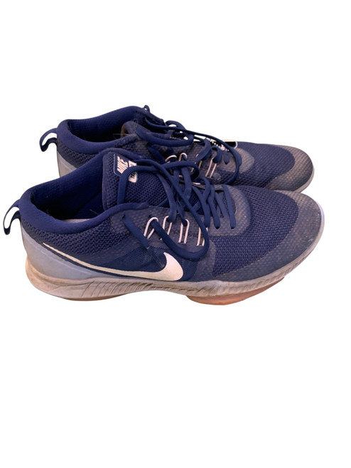 Vist Large View of Product Image Which is Used Nike BB/SB Cleats Navy Blue Senior 11