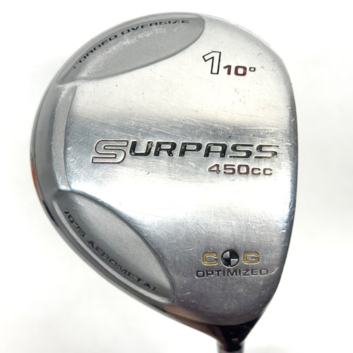 Vist Large View of Product Image Which is Used SURPASS 450CC Mens Driver RH 10.0 Degree