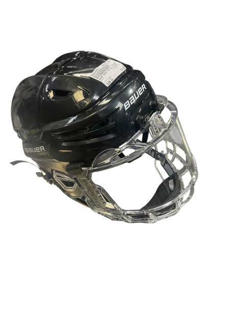 Vist Large View of Product Image Which is Used Bauer REAKT 65 Helmet Cage Combo Black LG
