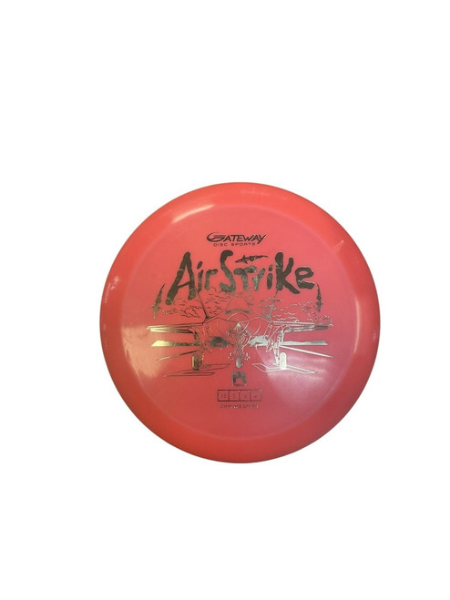 Vist Large View of Product Image Which is Used Gateway PLATINUM AIR STRIKE Disc Golf Driver Pink 175g