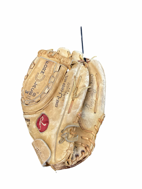 Vist Large View of Product Image Which is Used Rawlings RJ44 BB/SB Glove RH Throw Tan 12 3/4"