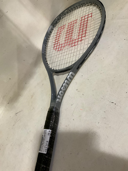 Vist Large View of Product Image Which is Used Wilson PRO STAFF PRECISION TEAM 100 Adult Tennis Racquet Grey 4 3/8"