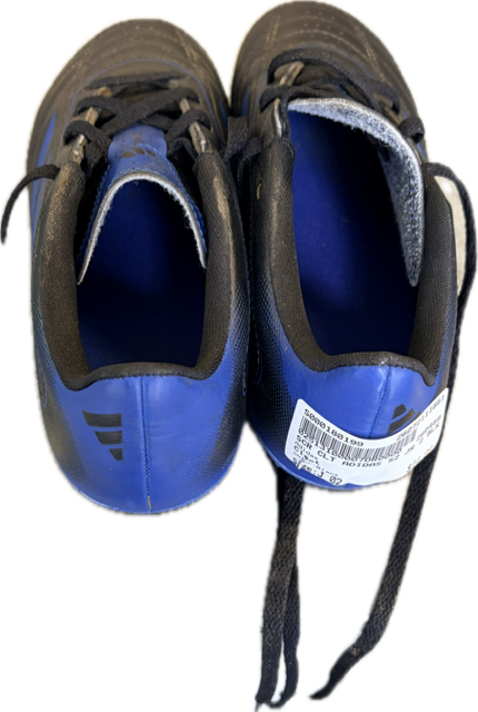 Vist Large View of Product Image Which is Used Adidas Soccer Cleats Black Junior 02