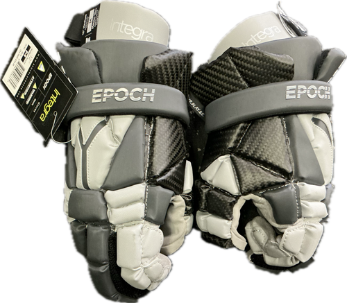 Vist Large View of Product Image Which is Used Epoch INTEGRA Lacrosse Gloves Mens Grey 12"
