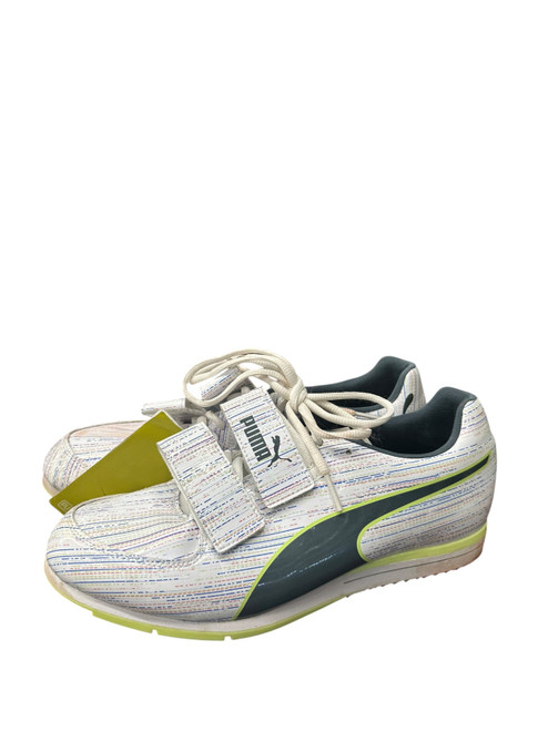 Vist Large View of Product Image Which is Used Puma Track & Field Cleats Adult White Senior 10